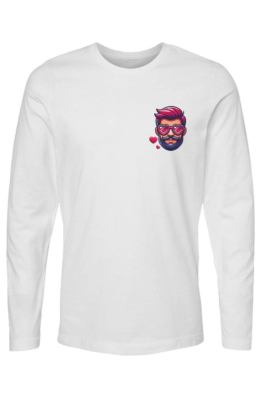 Long Sleeve Valentine's Day Dad Shirt