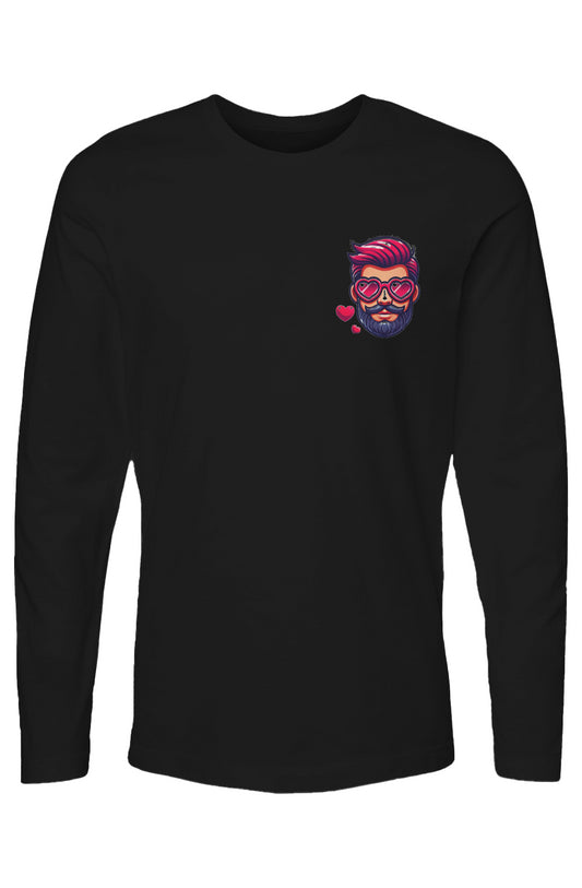 Valentine's Day Long Sleeve Dad Shirt